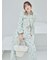 【WEB限定00サイズ】タックワイドクラシックデニムパンツ