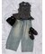 【WEB限定00サイズ】タックワイドクラシックデニムパンツ