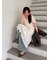 【WEB限定00サイズ】タックワイドクラシックデニムパンツ