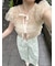 【WEB限定00サイズ】タックワイドクラシックデニムパンツ