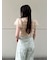 【WEB限定00サイズ】タックワイドクラシックデニムパンツ