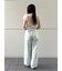 【WEB限定00サイズ】タックワイドクラシックデニムパンツ