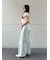 【WEB限定00サイズ】タックワイドクラシックデニムパンツ