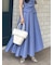 ラッフルフリルペプラムシャツワンピース