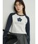 【LILY BROWN×MARY QUANT】デイジープリントラグランロンT