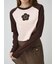 【LILY BROWN×MARY QUANT】デイジープリントラグランロンT