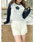 【LILY BROWN×MARY QUANT】デイジープリントラグランロンT