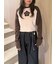 【LILY BROWN×MARY QUANT】デイジープリントラグランロンT