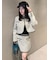 【LILY BROWN×MARY QUANT】パールボタンキャスケット