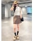【LILY BROWN×MARY QUANT】パールボタンキャスケット