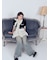 【LILY BROWN×MARY QUANT】ニットカーディガン