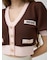 【LILY BROWN×MARY QUANT】ニットカーディガン
