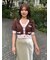 【LILY BROWN×MARY QUANT】ニットカーディガン