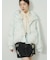 [L.B CANDY STOCK] エンブロイダリーデニムミニスカート