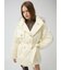 【限定カラー】[L.B CANDY STOCK] 2wayビジューキルティングコート