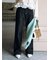 【WEB限定00サイズ】ストレッチセミフレアデニムパンツ