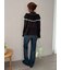 【WEB限定00サイズ】ストレッチセミフレアデニムパンツ
