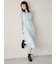 ウールモヘアシアーポロワンピース