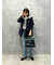 裾段差テーパードデニムパンツ