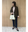 裾段差テーパードデニムパンツ