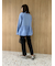 裾段差テーパードデニムパンツ