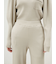 ストレートワイドリブニットパンツ