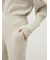 ストレートワイドリブニットパンツ