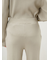 ストレートワイドリブニットパンツ
