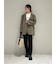 裾段差テーパードデニムパンツ