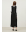 【セットアイテム】リブニットセットUネックニットワンピース