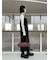 【セットアイテム】リブニットセットUネックニットワンピース