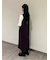 【セットアイテム】リブニットセットUネックニットワンピース