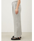 ルーズフィットタックワイドスウェットパンツ