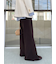 ルーズフィットタックワイドスウェットパンツ