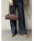 【WEB限定カラー】ロングハンドルボストンバッグ