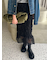 Ｍロゴサイドゴアブーツ