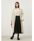 ウエストゴム共リボン付シアープリーツスカート