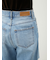 【WEB限定00サイズ】ワイドテーパードカットアウトデニムパンツ
