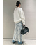 【WEB限定00サイズ】ワイドテーパードカットアウトデニムパンツ