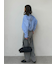 【WEB限定00サイズ】ワイドテーパードカットアウトデニムパンツ