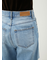 【WEB限定00サイズ】ワイドテーパードカットアウトデニムパンツ