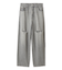 【WEB限定00サイズ】ワイドテーパードカットアウトデニムパンツ