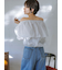 【WEB限定00サイズ】ルーズフィットタックバギーデニムパンツ