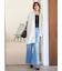 【WEB限定00サイズ】ルーズフィットタックバギーデニムパンツ