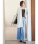 【WEB限定00サイズ】ルーズフィットタックバギーデニムパンツ