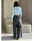 【WEB限定00サイズ】ルーズフィットタックバギーデニムパンツ