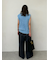 【WEB限定00サイズ】ルーズフィットタックバギーデニムパンツ