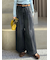 【WEB限定00サイズ】ルーズフィットタックバギーデニムパンツ