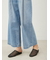 【WEB限定00サイズ】ルーズフィットタックバギーデニムパンツ