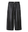 【WEB限定00サイズ】ルーズフィットタックバギーデニムパンツ